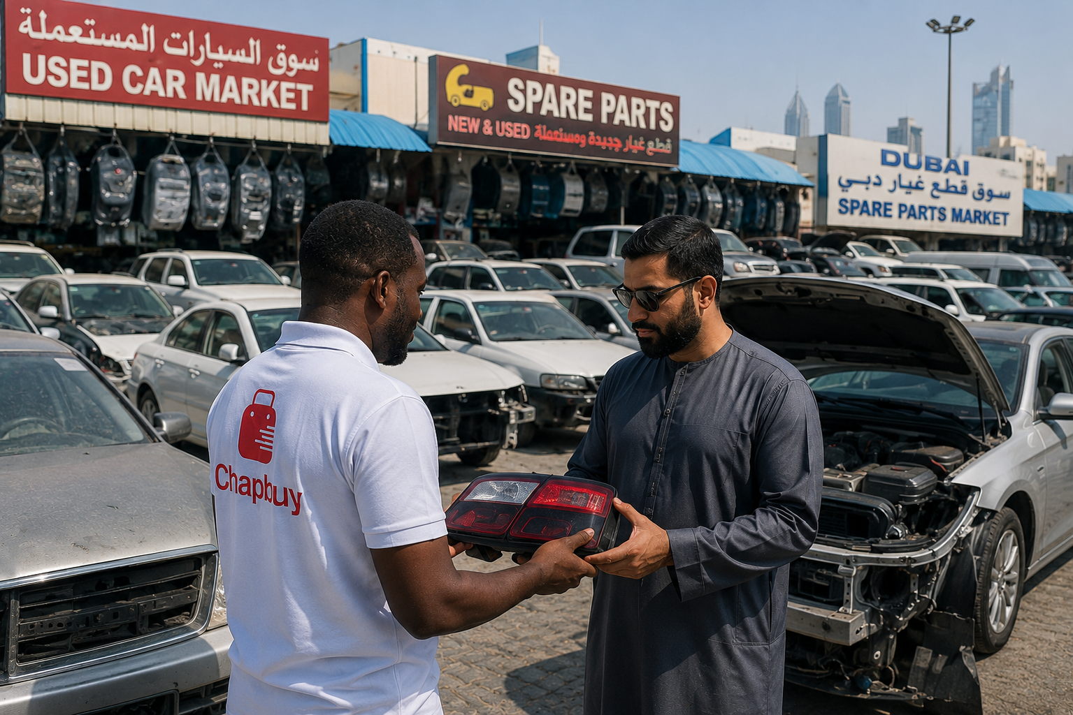 Chapbuy spare parts sourcing in Dubai